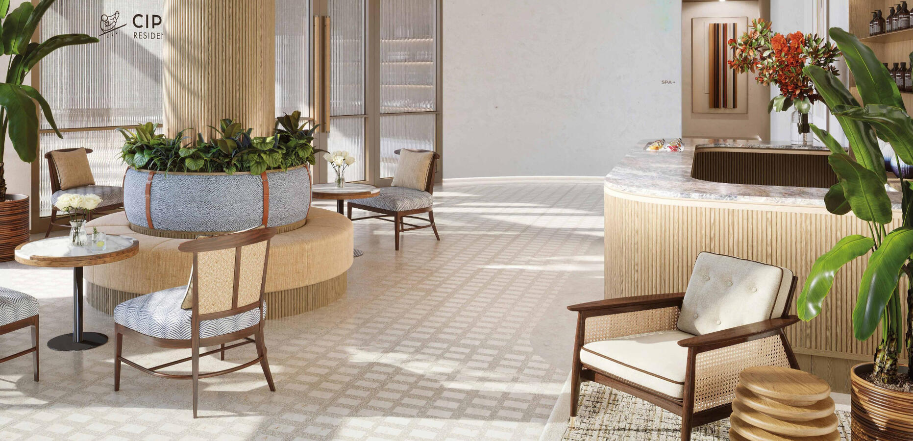 Vestíbulo y Recepción